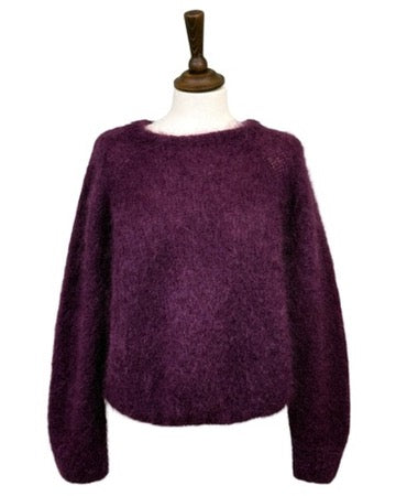Alina Mohair V Neck Jumper