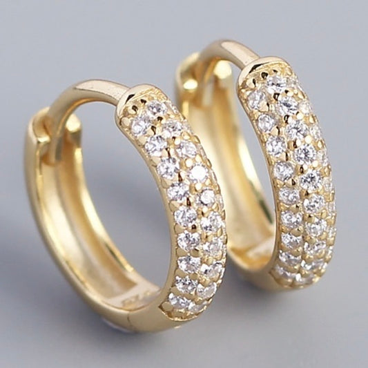 Gold Crystal Huggies