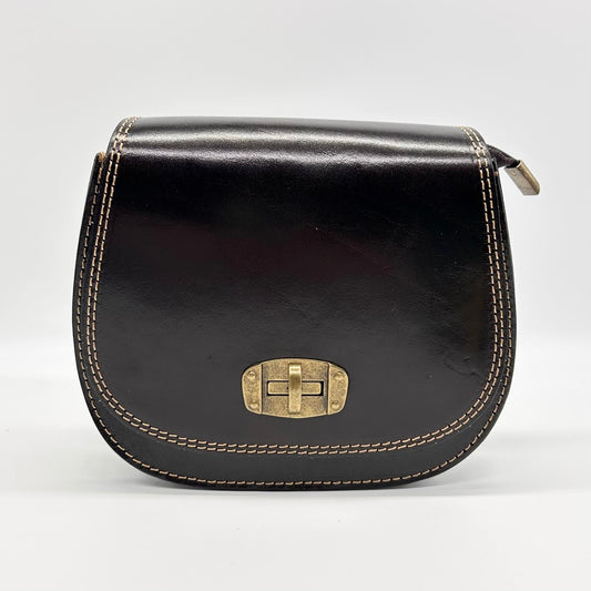 Post Lock Crossbody Bag