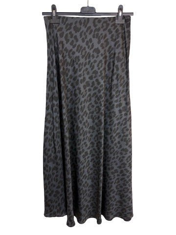 Doris Leopard Print Skirt