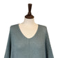Elsie Mesh Three Quarter Sleeve Top