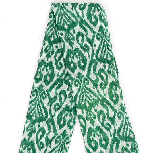 Saffron Damask Print Scarf