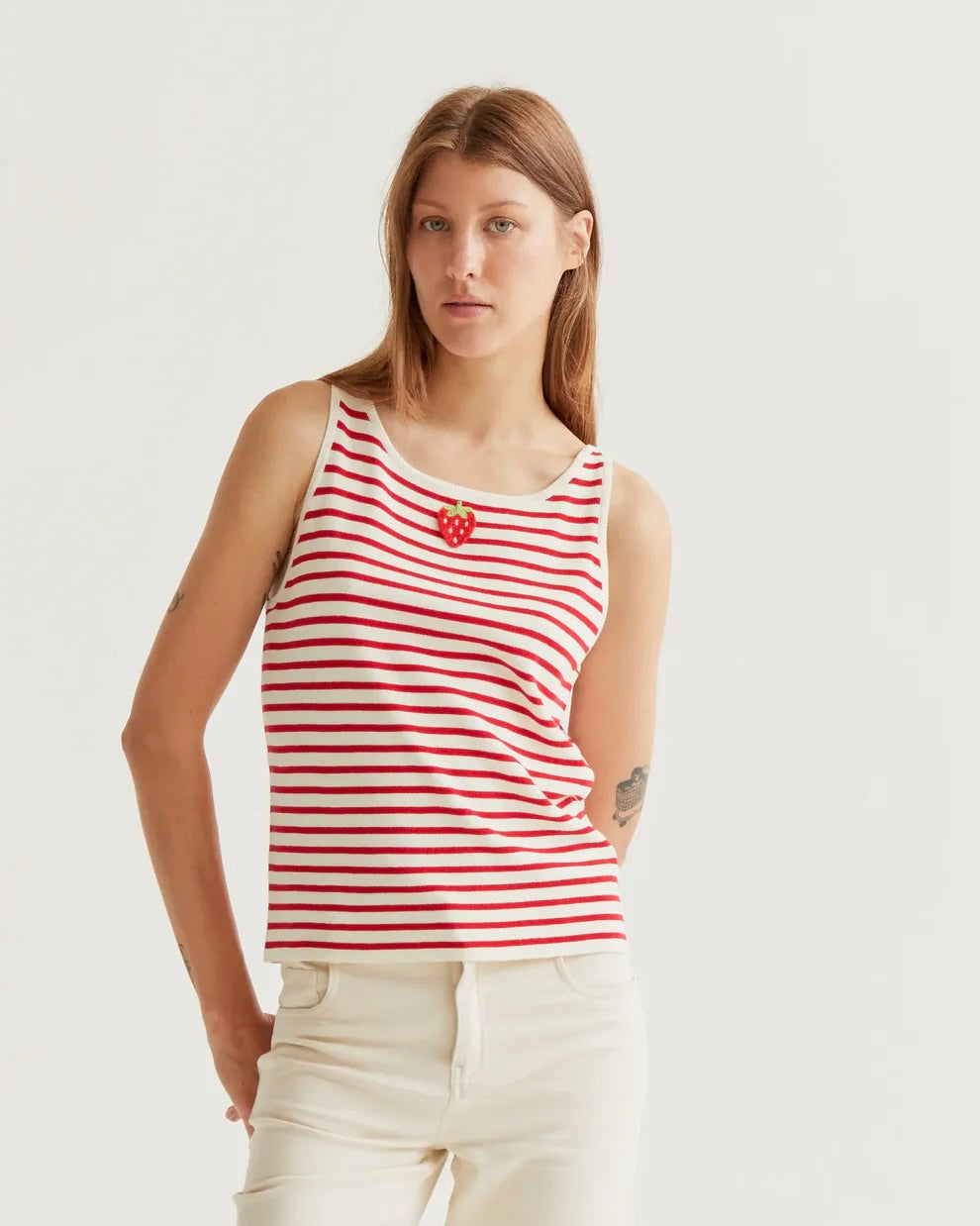 Compania Fantastica Alejandra Stripe Top