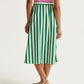 Compania Fantastica Sapphire Stripe Skirt