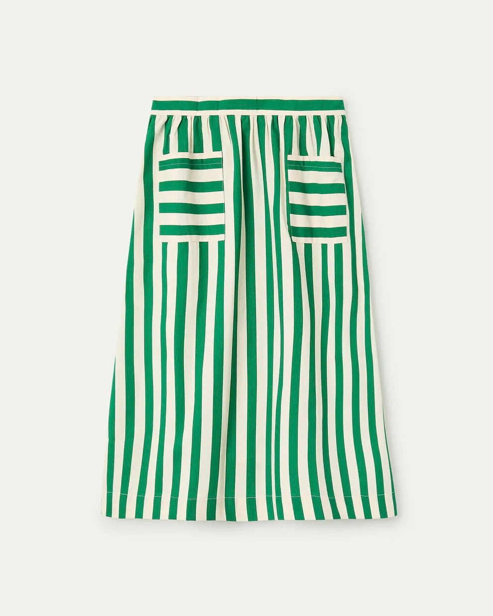 Compania Fantastica Sapphire Stripe Skirt