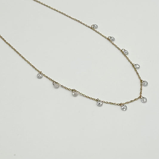 Crystal Chain Necklace