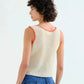 Compania Fantastica Poala Open Knit Vest Top