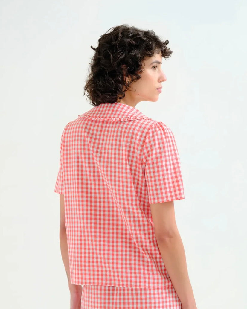 Compania Fantastica Paulina Gingham Shirt