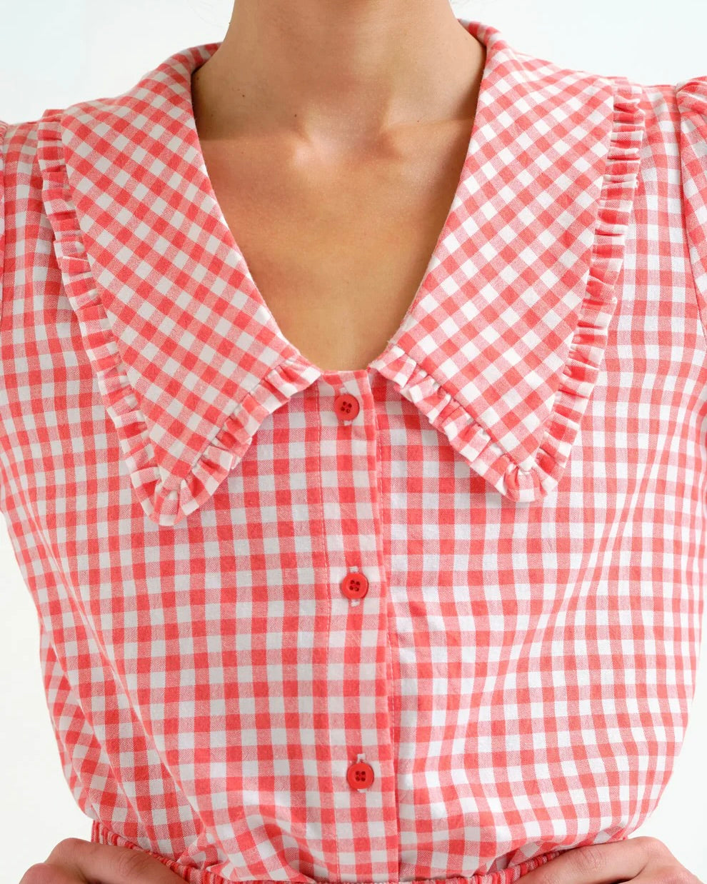 Compania Fantastica Paulina Gingham Shirt
