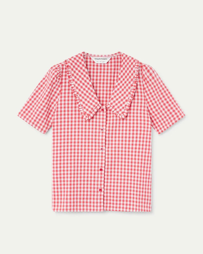 Compania Fantastica Paulina Gingham Shirt