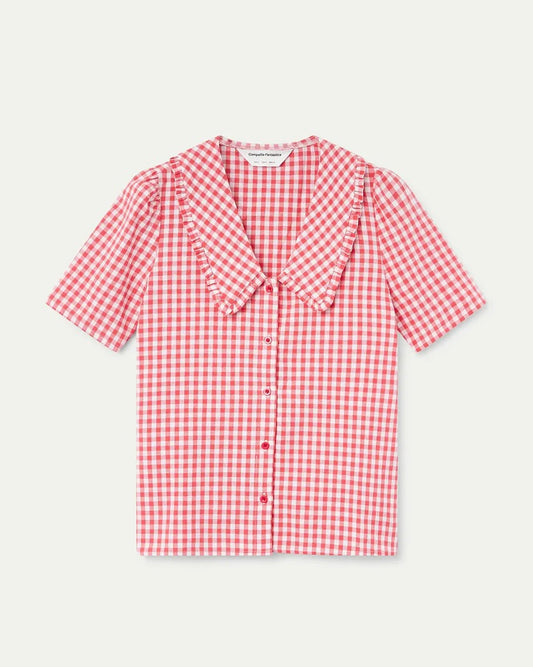 Compania Fantastica Paulina Gingham Shirt