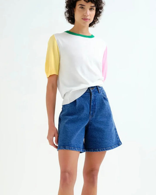 Compania Fantastica Adela Denim Shorts
