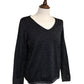 Petra Lurex V Neck Jumper