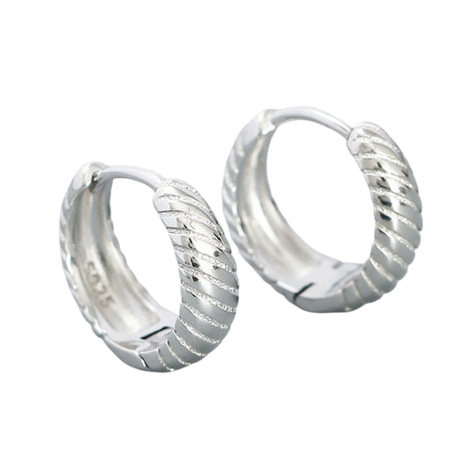 Silver Ribbed Huggies
