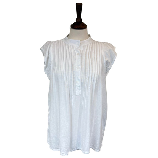 Etty Frill Sleeveless Blouse
