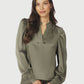 Neo Noir Rosslyn Heavy Sateen Blouse