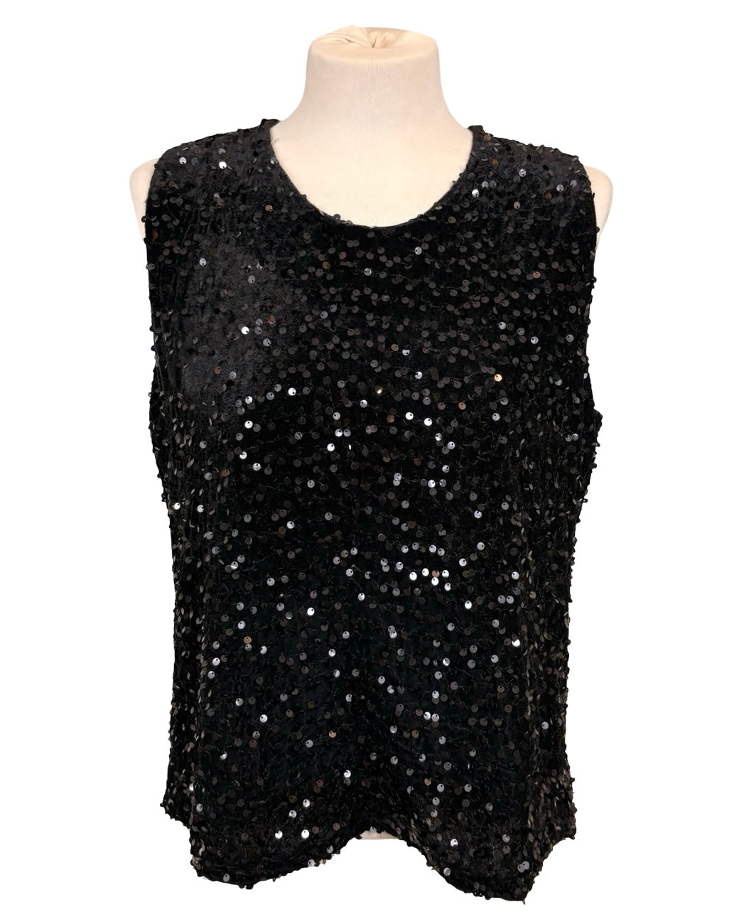 Marcie Sequin Vest Top