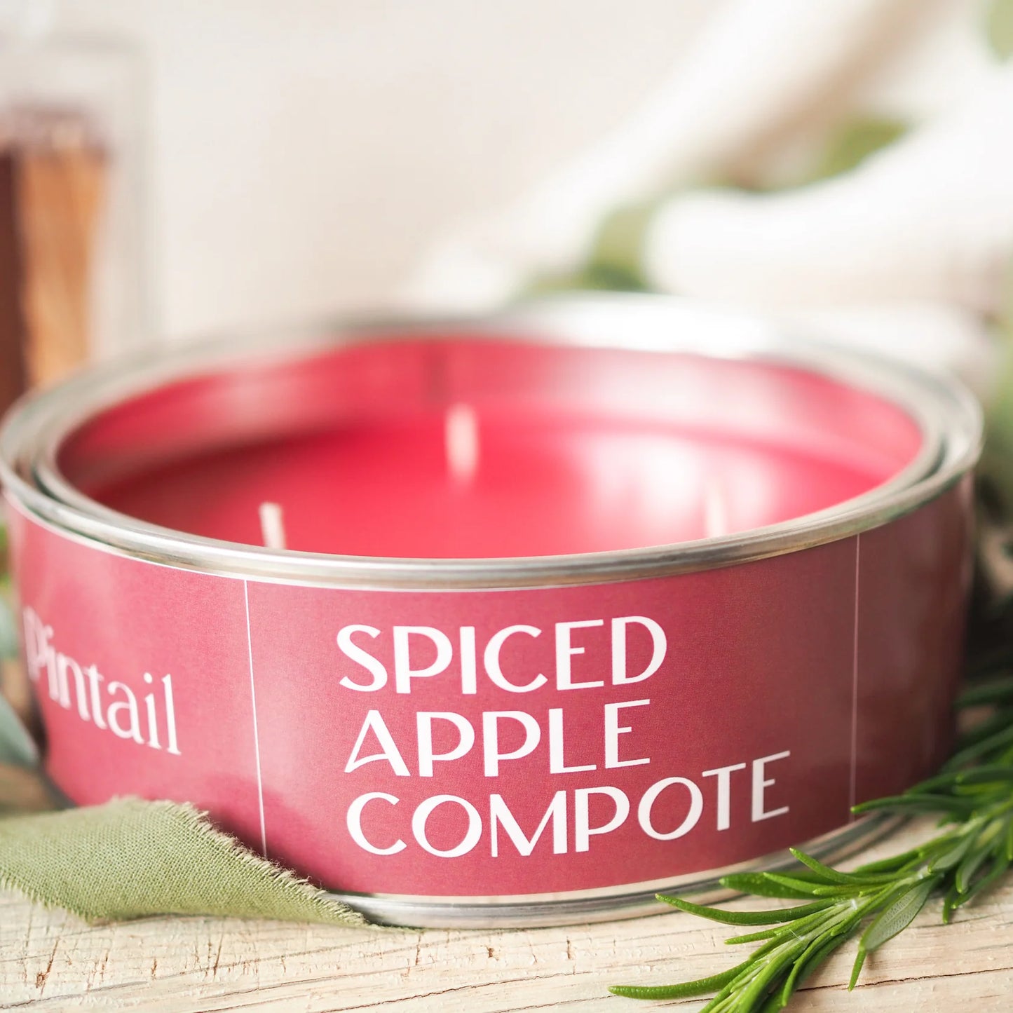 Spiced Apple Compote Candle Tin