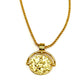 Long Coin Pendant Necklace