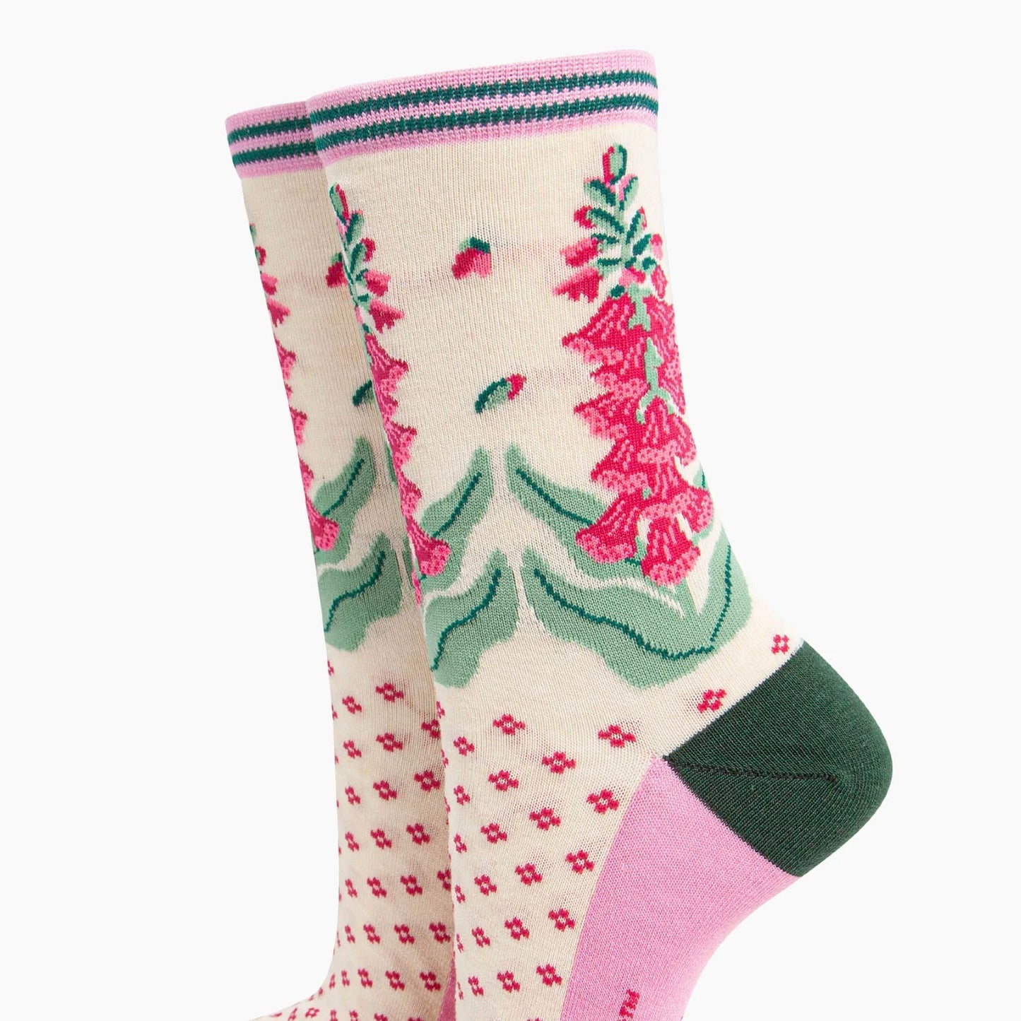 Bamboo Foxglove Socks