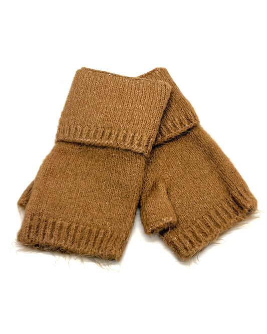 Plain Fingerless Gloves