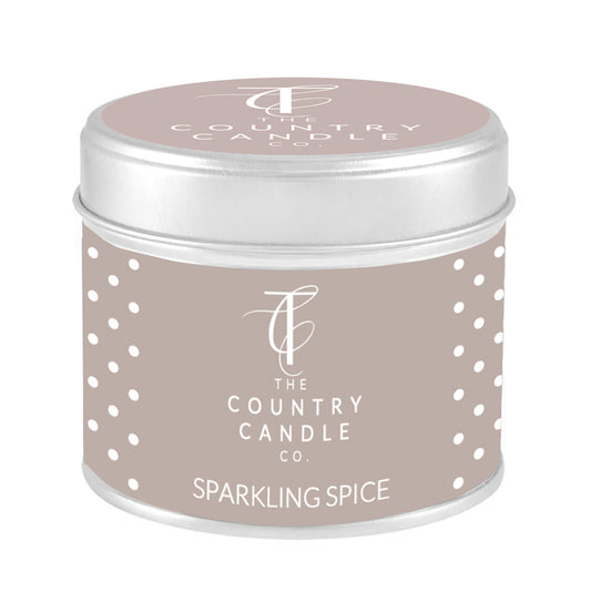 Sparkling Spice Candle Tin