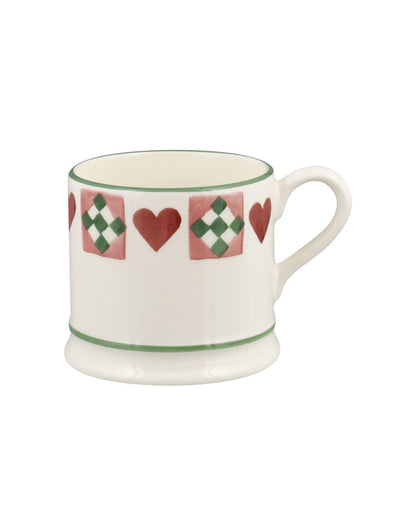 Emma Bridgewater Pink Quilts Small Mug