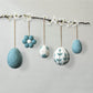 Felted Daisy Egg