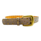Multi Studded Gold Buckle Belt