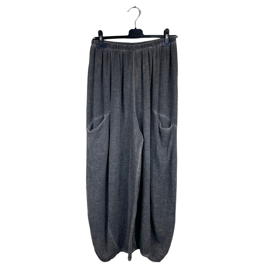 Carol Hessian Harem Trousers