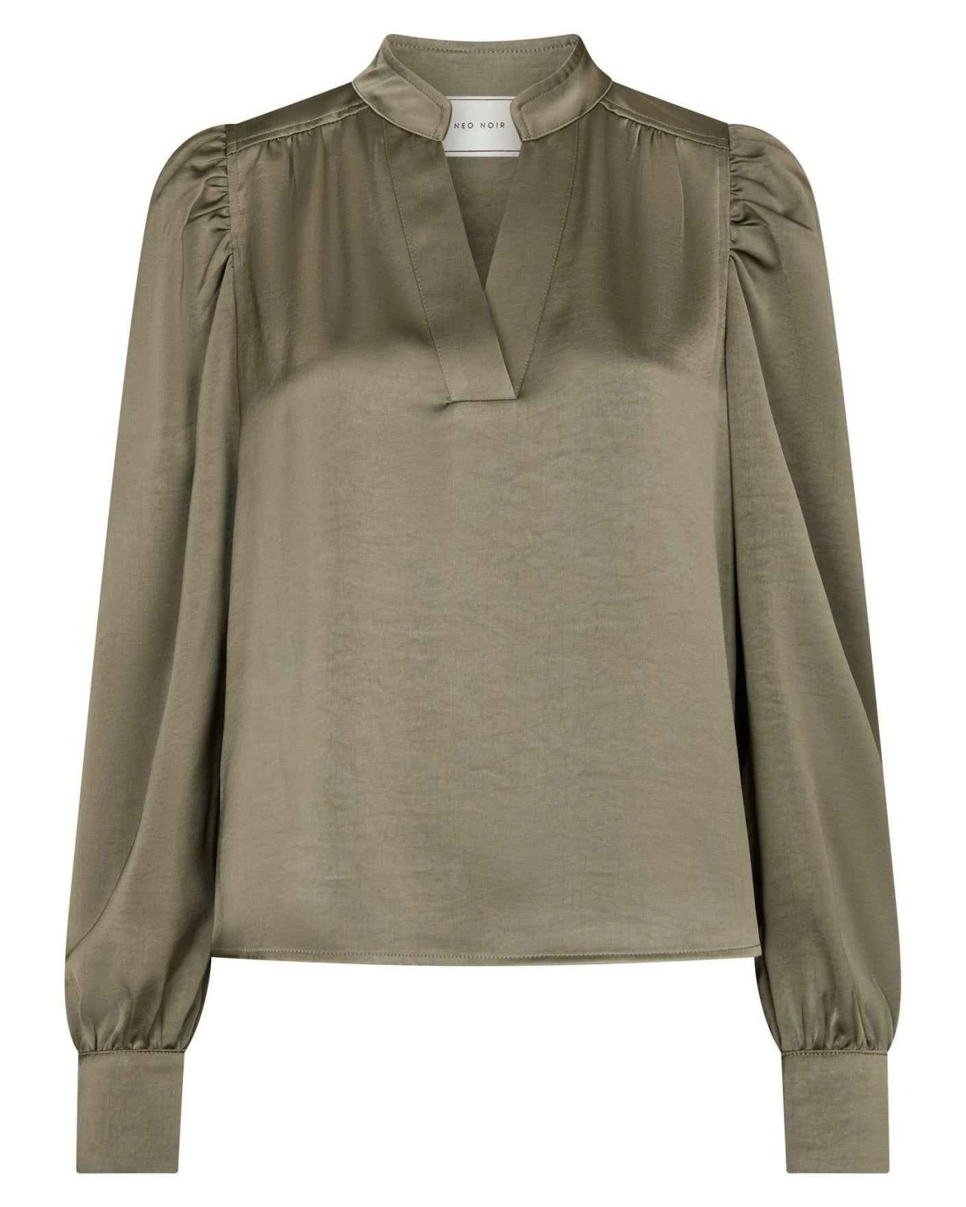 Neo Noir Rosslyn Heavy Sateen Blouse