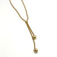 Lariat Pendulum Necklace