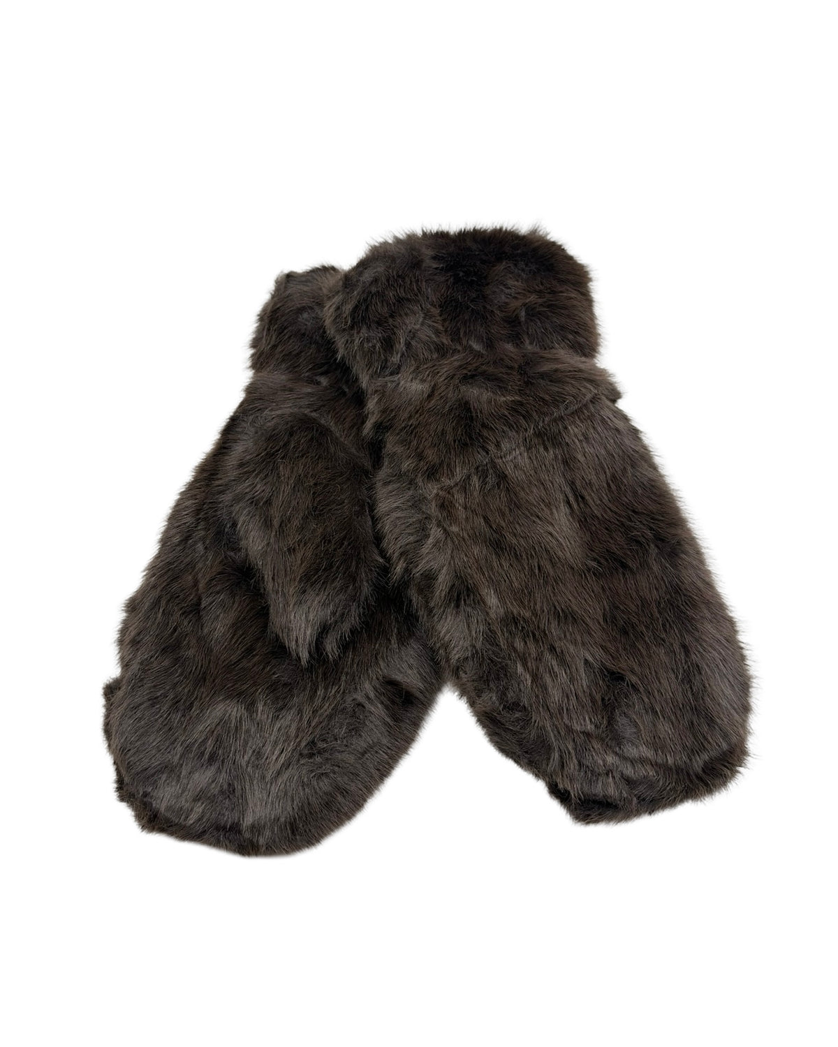 Faux Fur Mittens