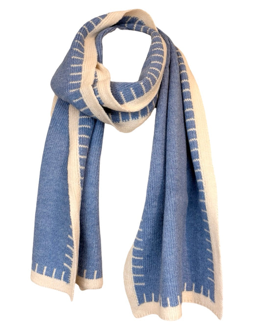 Blanket Stitch Edge Scarf