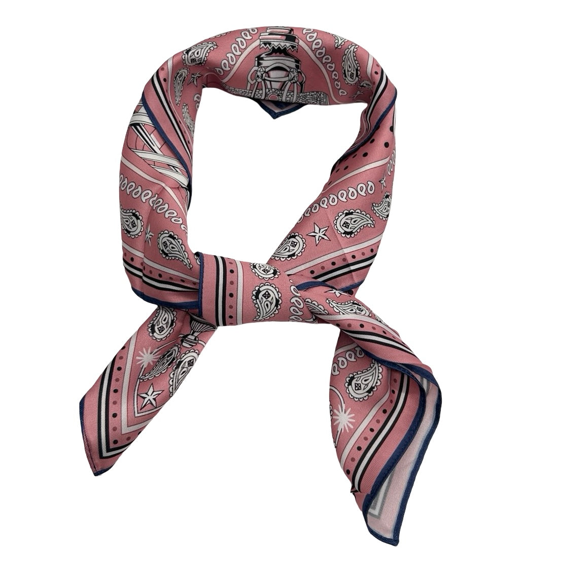 Satin Astrology Print Scarf