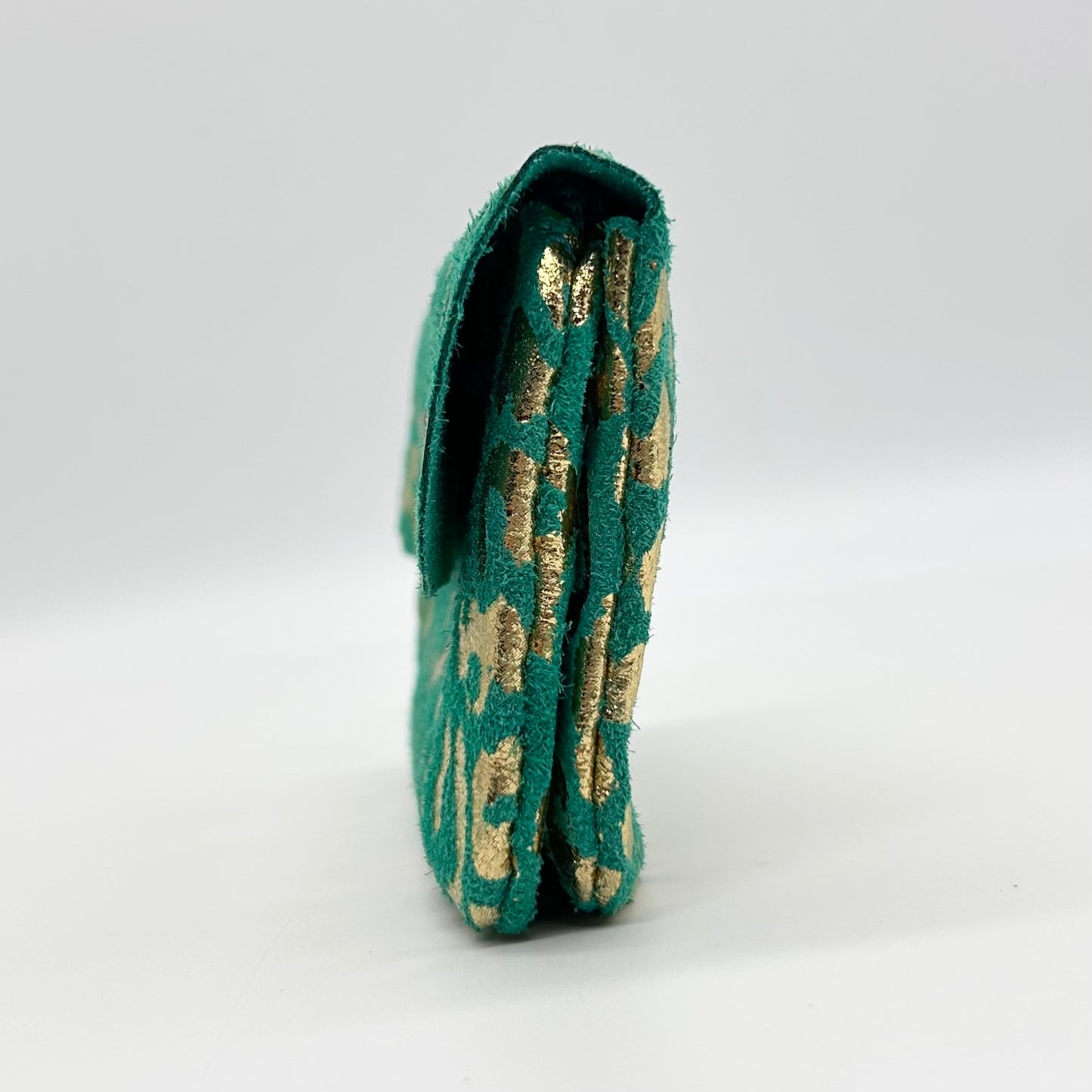 Leather Animal Print Coin Purse