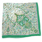 100% Silk Floral Scarf