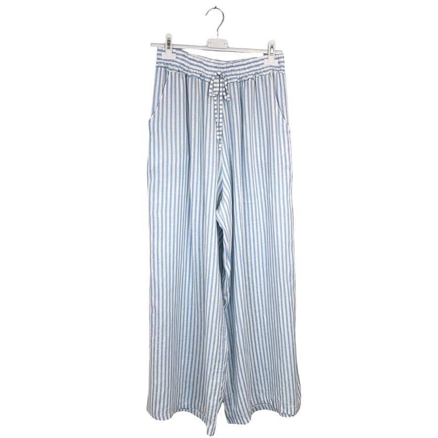 Esme Striped Cotton Trousers