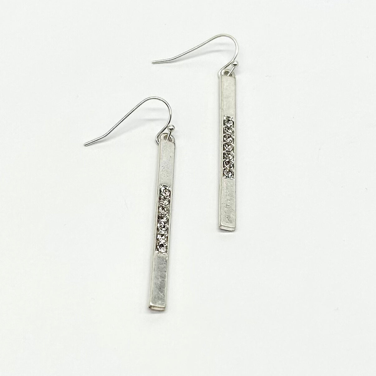 Seven Set Crystal Totem Drop Earrings