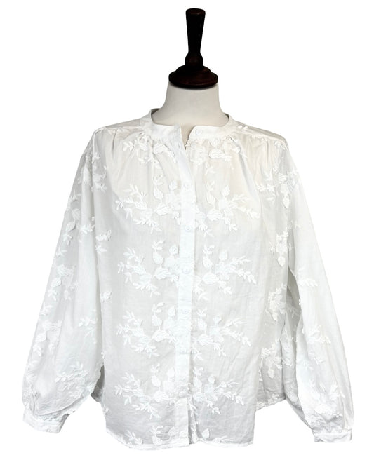 Edna Floral Blouse