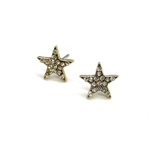 Crystal Star Studs