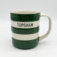 'Topsham' Cornishware Adder Green 10oz Mug