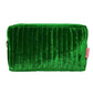 Quilted Velvet Cosmetic Bag