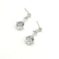 Crystal Trilogy Drop Earrings