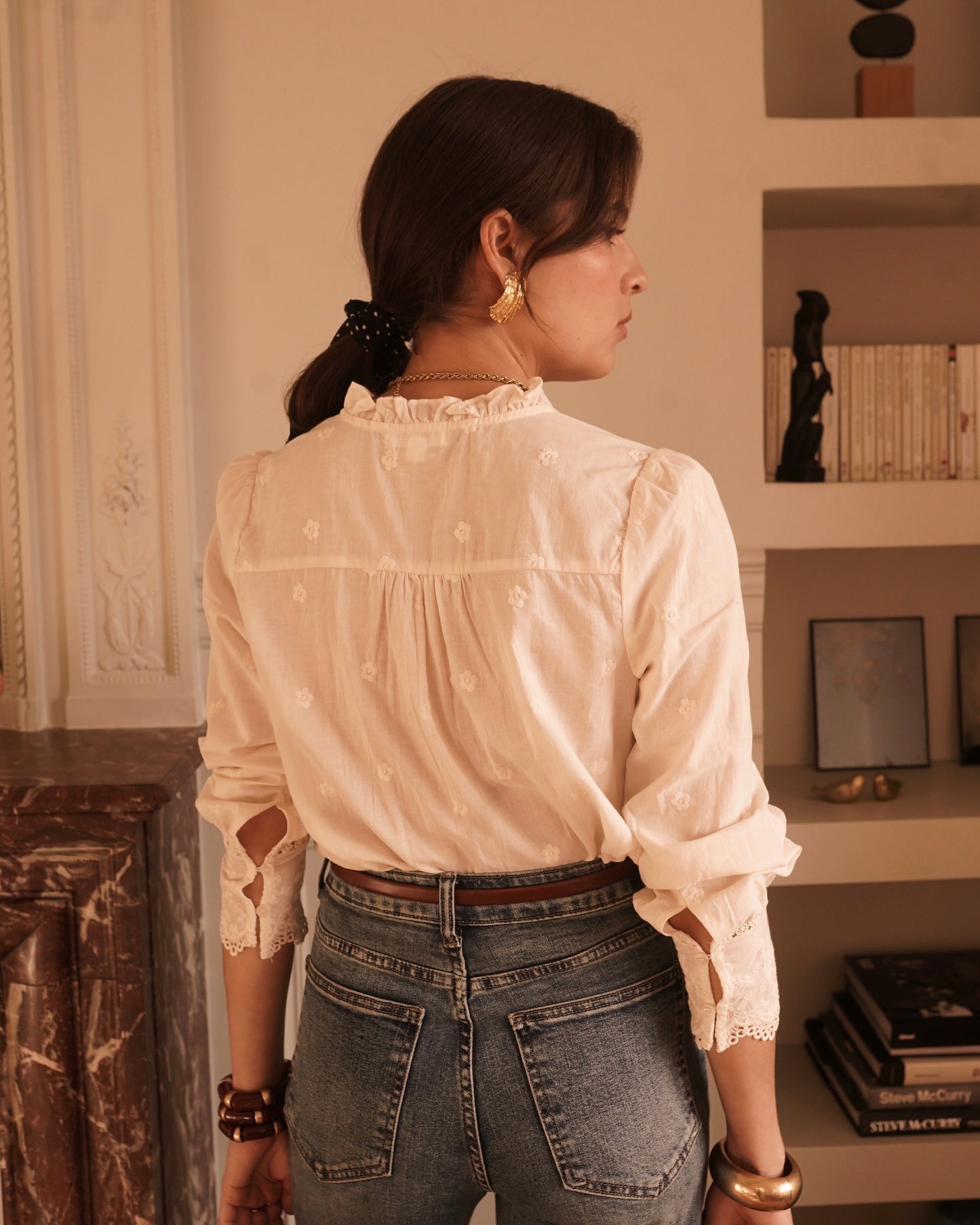 Bethany Vintage Style Blouse