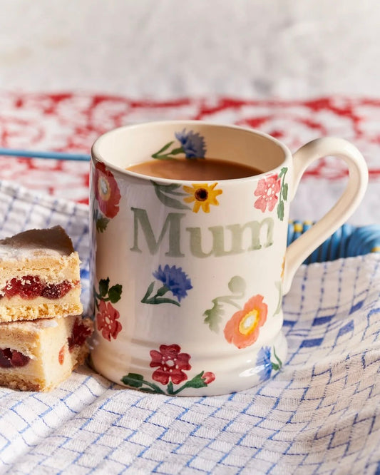 Emma Bridgewater Poppies & Pinks Mum 1/2 Pint Mug