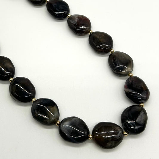 Acrylic Stone Bead Necklace