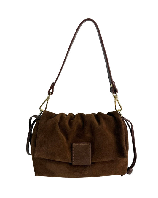 Small Suede Shoulder Bag