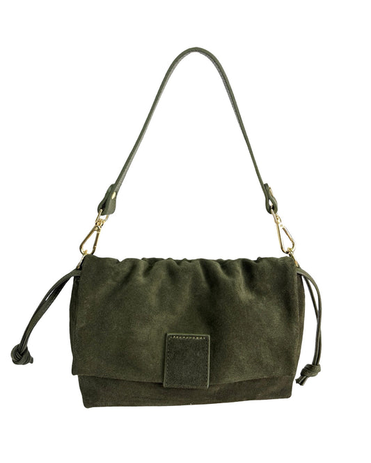 Small Suede Shoulder Bag