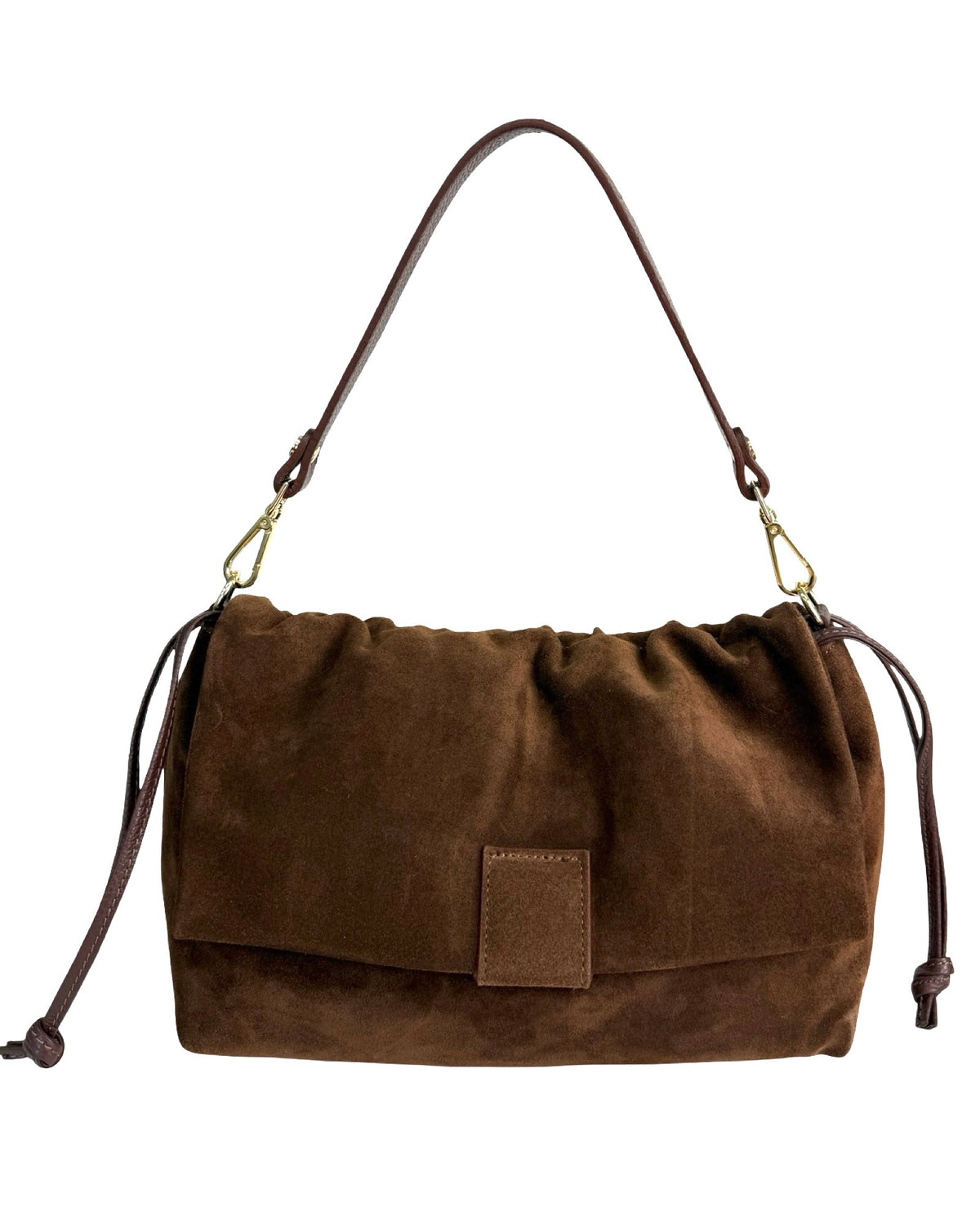 Suede Shoulder Bag